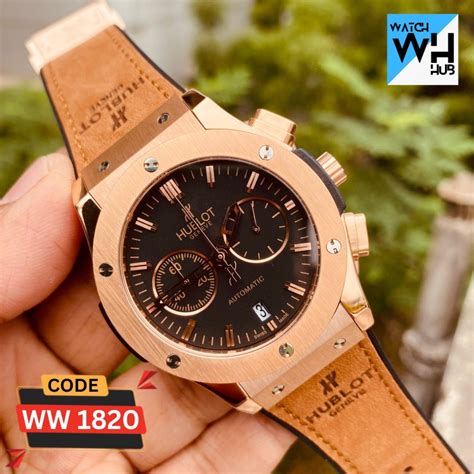 hublot geneve rose gold price